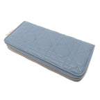 Christian Dior Long Lady Gray Wallet — view 4