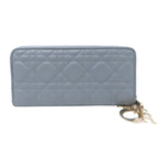 Christian Dior Long Lady Gray Wallet — view 2