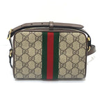 Gucci Offdia Shoulder Bag Body GG Supreme Canvas Leather — view 3