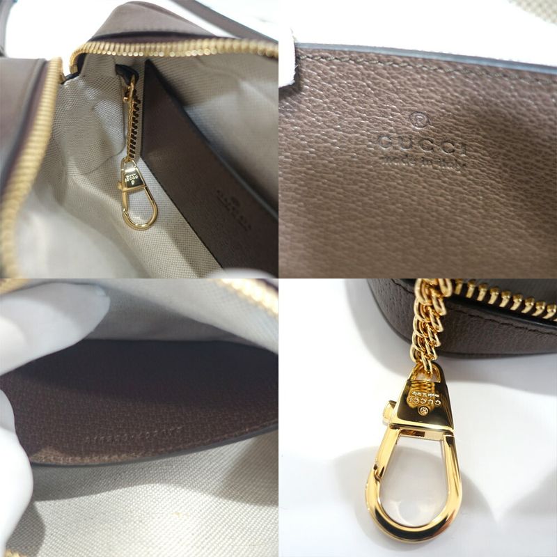Gucci Offdia Shoulder Bag Body GG Supreme Canvas Leather — view 8