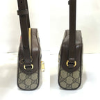 Gucci Offdia Shoulder Bag Body GG Supreme Canvas Leather — view 4