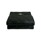 Chanel Timeless Classic Quilted W Hook Lambskin Bifold — view 3