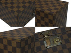 Louis Vuitton Damier Box Order Brown Leather Gold — view 8