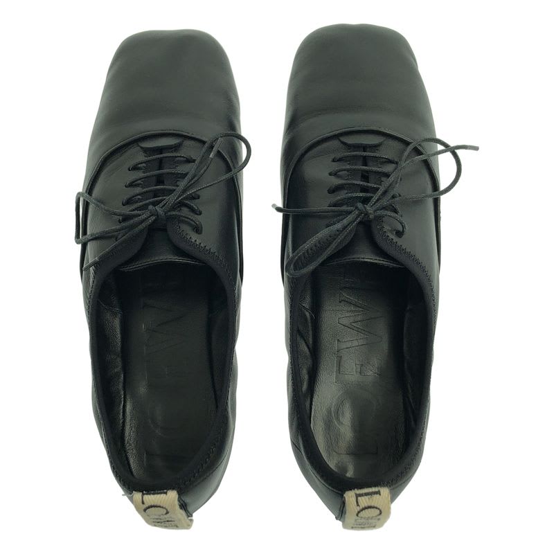 Loewe Soft Derby Lace-Up Shoes 39 Black — view 4