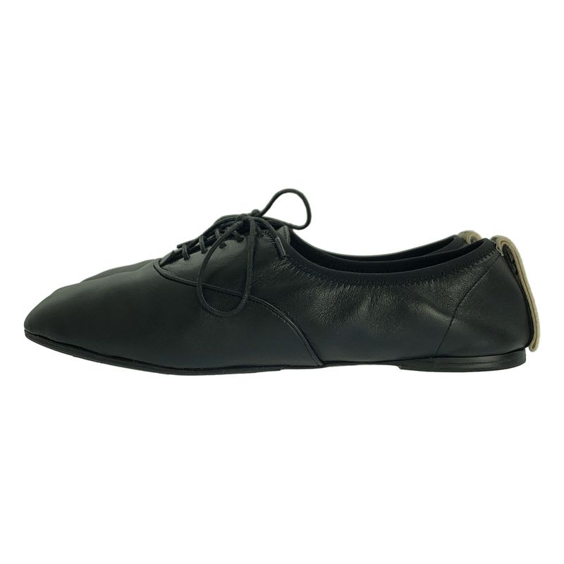 Loewe Soft Derby Lace-Up Shoes 39 Black — view 2