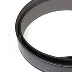 Hermes Belt Buckle H & Leather 32 Box Calf 135 Vaux Togo Black Ethane — view 7