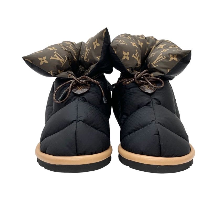 Louis Vuitton Pillow Line Monogram Boots Short Ankle Shoes Nylon — view 2