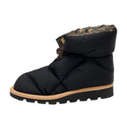 Louis Vuitton Pillow Line Monogram Boots Short Ankle Shoes Nylon — view 3