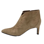 Hermes Boots Short Booties Shoes Suede Brown — view 3
