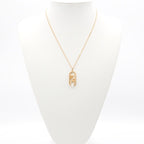 Fendi Orlock Necklace Gold Pearl — view 9