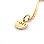 Fendi Orlock Necklace Gold Pearl — view 6