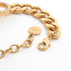 Christian Dior 30 Montaigne Bracelet Logo Chain Rhinestone — view 6