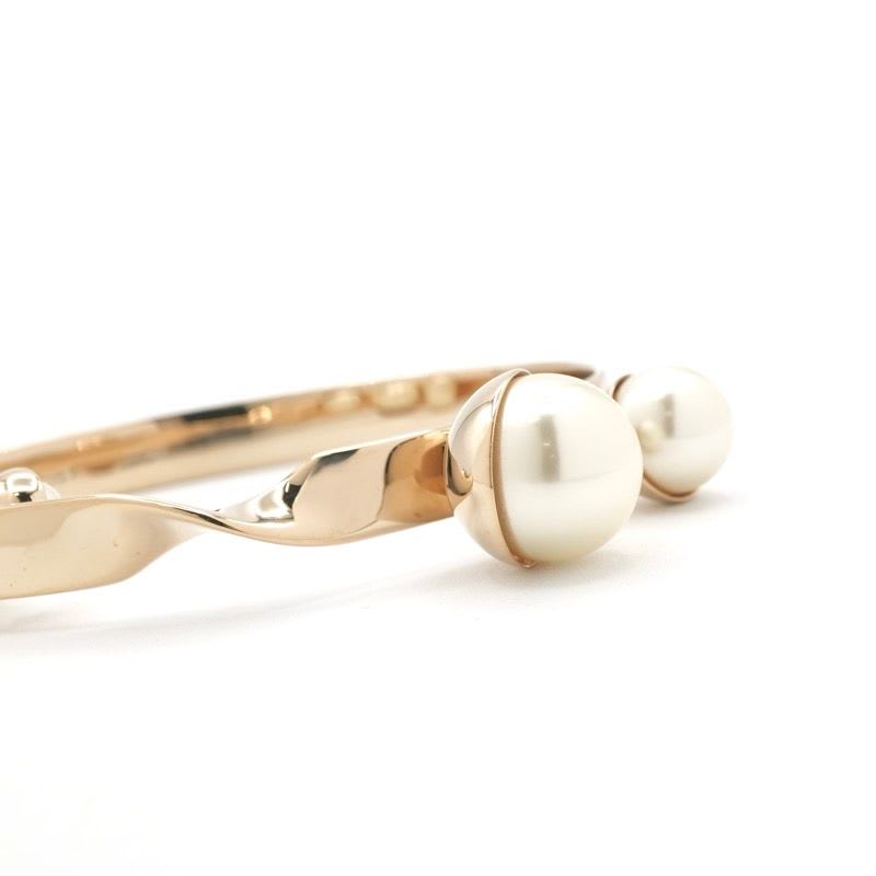 Christian Dior Bracelet Bangle Logo Pearl — view 6