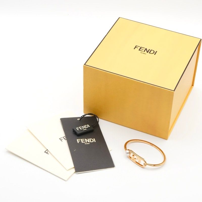 Fendi Orlock Bracelet Bangle Pearl — view 7