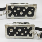 Louis Vuitton Lvyk Side Trunk Black Yayoi Kusama Handbag — view 5