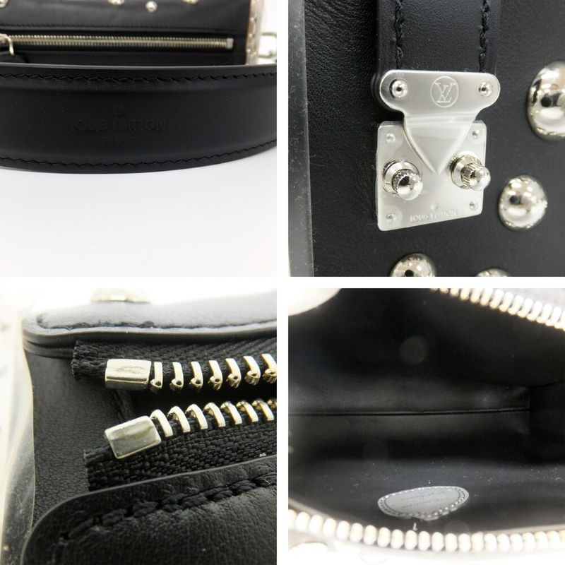Louis Vuitton Lvyk Side Trunk Black Yayoi Kusama Handbag — view 7