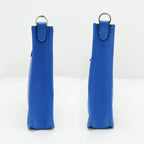 Hermes Evelyne T PM Amazon Blue Shoulder Bag Taurillon Clemence — view 4