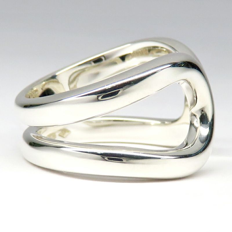 Hermes Lima Ring 50 10 AG 925 Silver Jewelry Accessorie — view 4