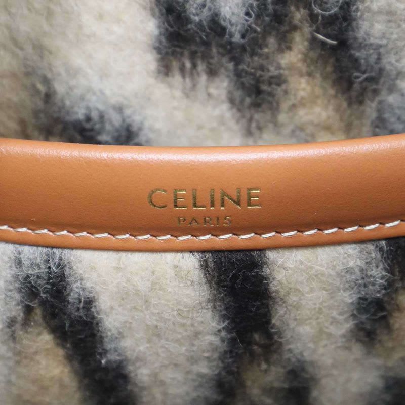 Celine Small Cabas Triomphe Bag Tice Leopard 2-Way