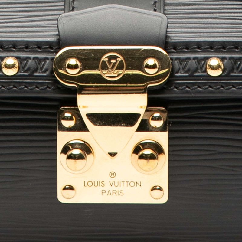 Louis Vuitton Epi Papillon Trunk Chain Shoulder Bag 2-Way Noir — view 5