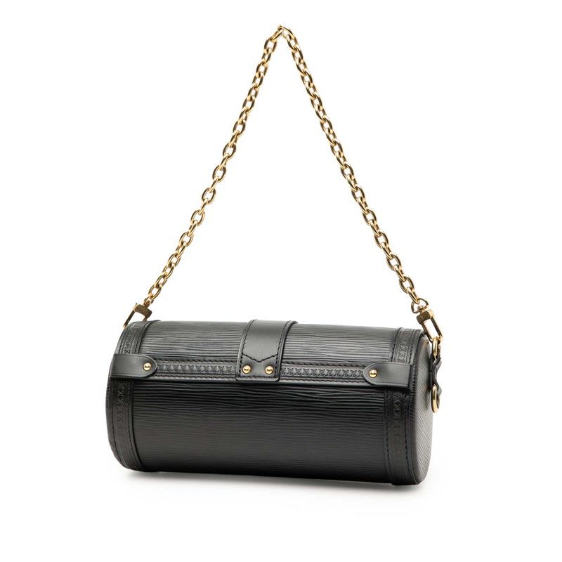 Louis Vuitton Epi Papillon Trunk Chain Shoulder Bag 2-Way Noir — view 3