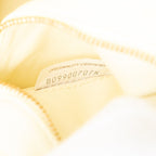 Bottega Veneta Maxi Intrecciato Padette Cassette Yellow Leather — view 7