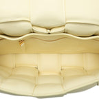 Bottega Veneta Maxi Intrecciato Padette Cassette Yellow Leather — view 5