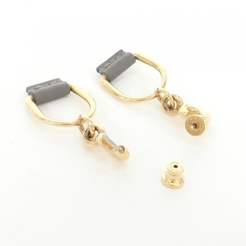 Hermes Eritage Equestre Etrier PM CD Earrings — view 5