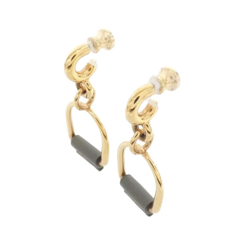 Hermes Eritage Equestre Etrier PM CD Earrings — view 3