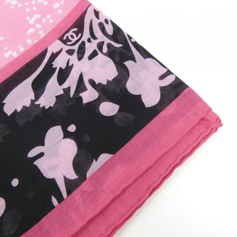 Chanel Floral Print Pink Pareo — view 2