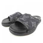 Louis Vuitton Size 7 Black Sandals — view 3