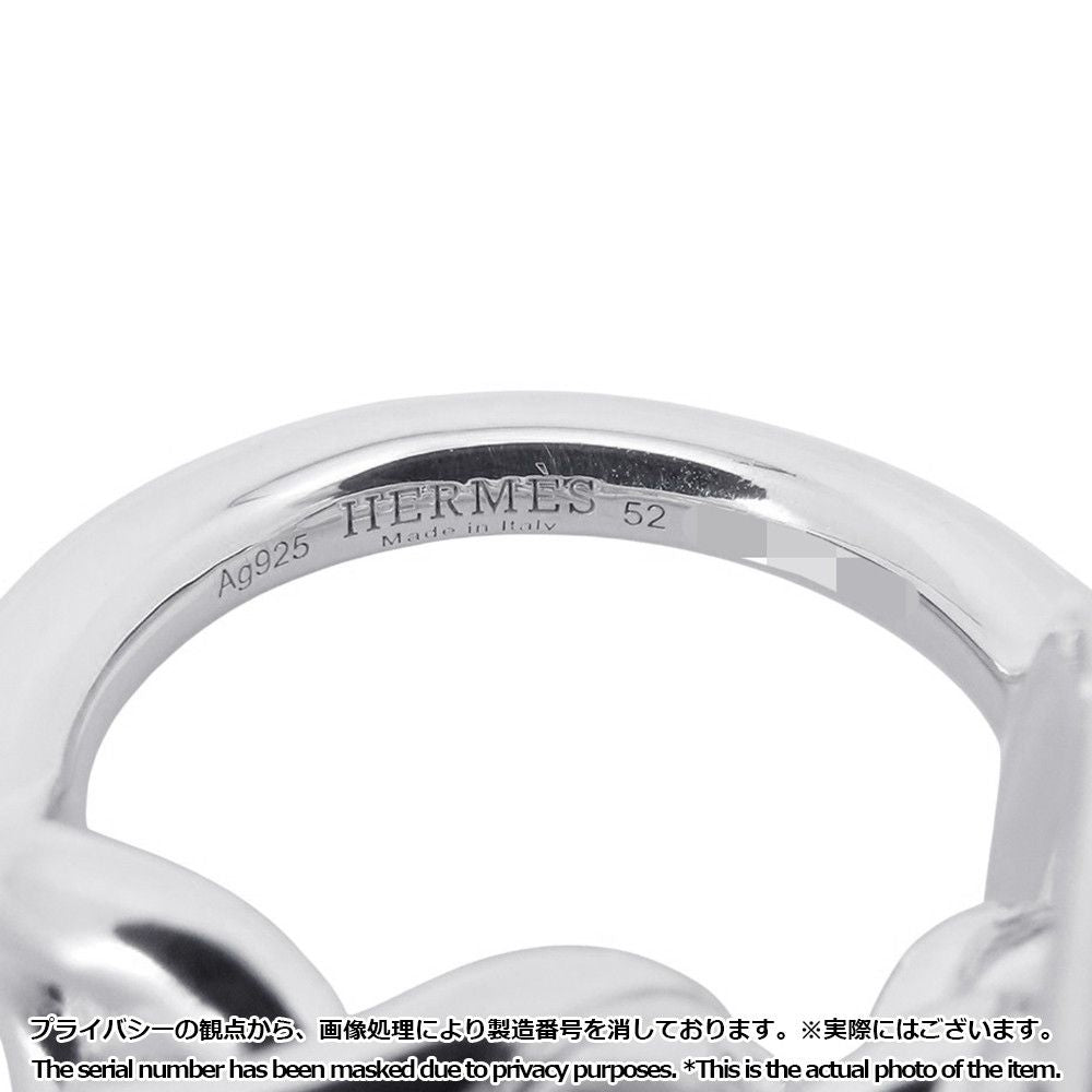 Hermes Ring Croisette MM Silver 52 — view 9