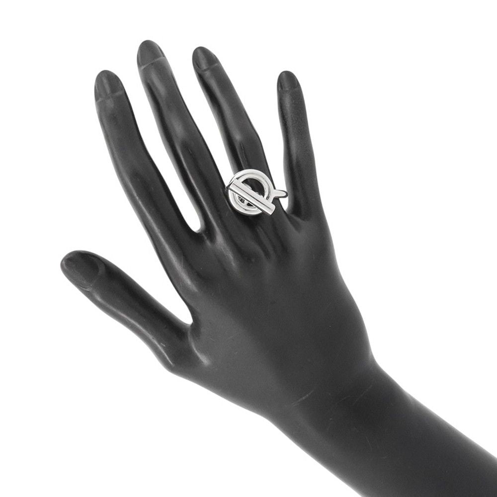 Hermes Ring Croisette MM Silver 52 — view 5