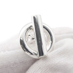 Hermes Ring Croisette MM Silver 52 — view 6