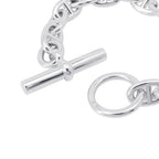 Hermes Bracelet Chaine D'ancre PM 14 Links Silver — view 4