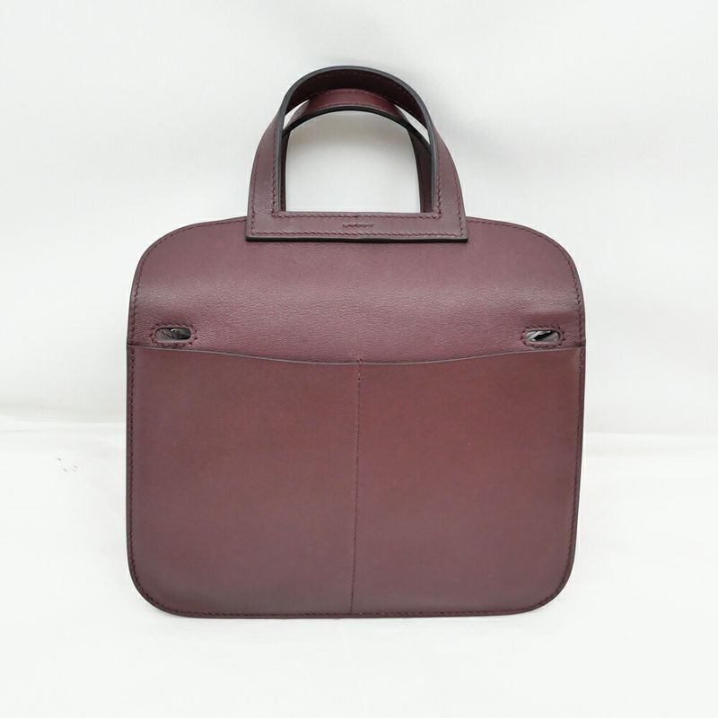 Hermes Arzan Mini Hand Shoulder Bag Bordeaux 2017 — view 3