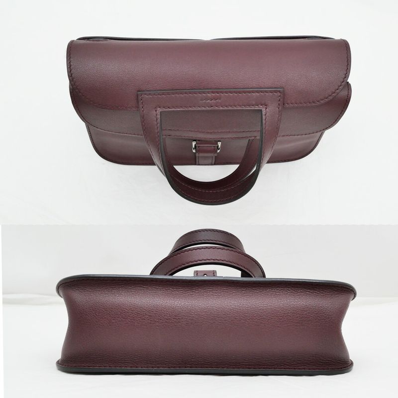 Hermes Arzan Mini Hand Shoulder Bag Bordeaux 2017 — view 5