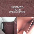 Hermes Arzan Mini Hand Shoulder Bag Bordeaux 2017 — view 7