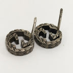 Gucci Earrings Interlocking SV 925 AG Silver — view 7