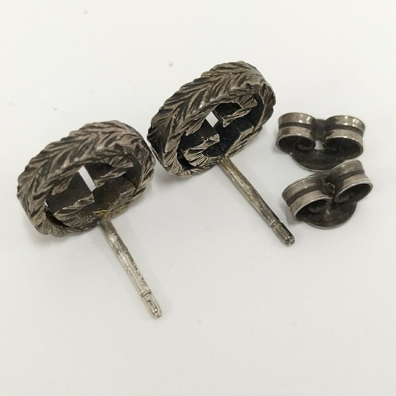 Gucci Earrings Interlocking SV 925 AG Silver — view 9