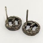 Gucci Earrings Interlocking SV 925 AG Silver — view 6