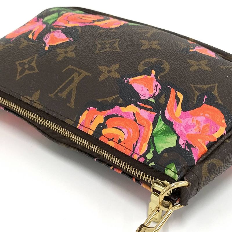 Louis Vuitton Pochette Accessories Pouch Monogram Rose — view 3