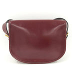 Hermes Bardo Golf Shoulder Bag Leather Bordeaux — view 2