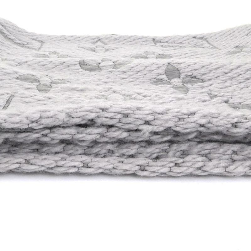 Louis Vuitton Muffler Echarpe Logomania Scarf — view 3