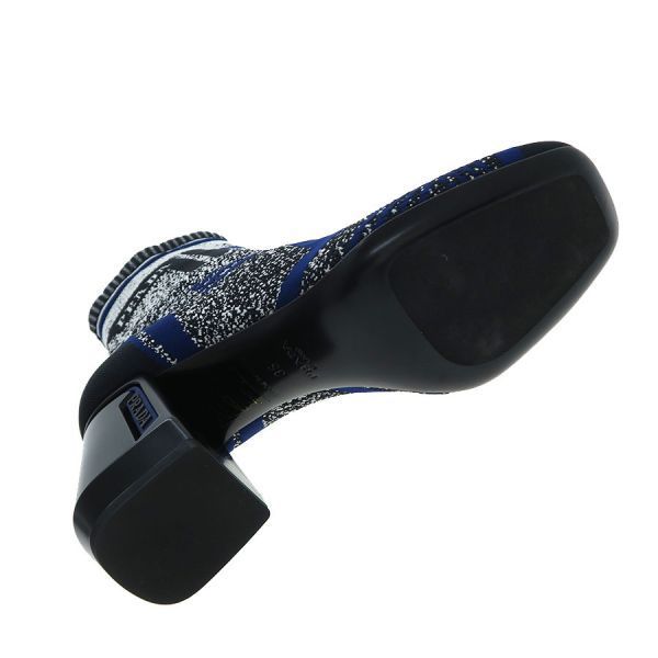 Prada Blue Size 35 Boots — view 4
