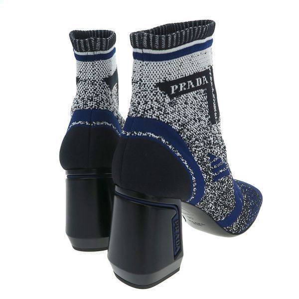 Prada Blue Size 35 Boots — view 3