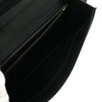 Hermes Eugenie Black Leather Crossbody Bag — view 2
