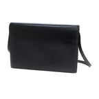Hermes Eugenie Black Leather Crossbody Bag — view 3