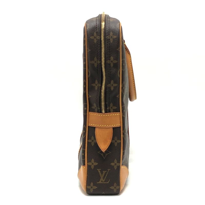 Louis Vuitton Business Bag Porte Documents Voyage Monogram Canvas Brown — view 4