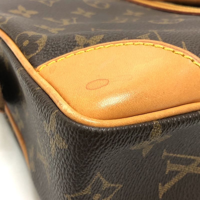 Louis Vuitton Business Bag Porte Documents Voyage Monogram Canvas Brown — view 6